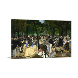 Music in the Tuileries Garden 1862